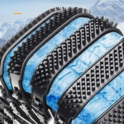 Universal Car Snow Chains, Tyres 145-295 mm for Car Truck SUV, Anti-Slip Adjustable Emergency Wear-Resistant Anti-Skid Chains, Automobile Chains for Sedans SUV Bread Off-Road Vehicle